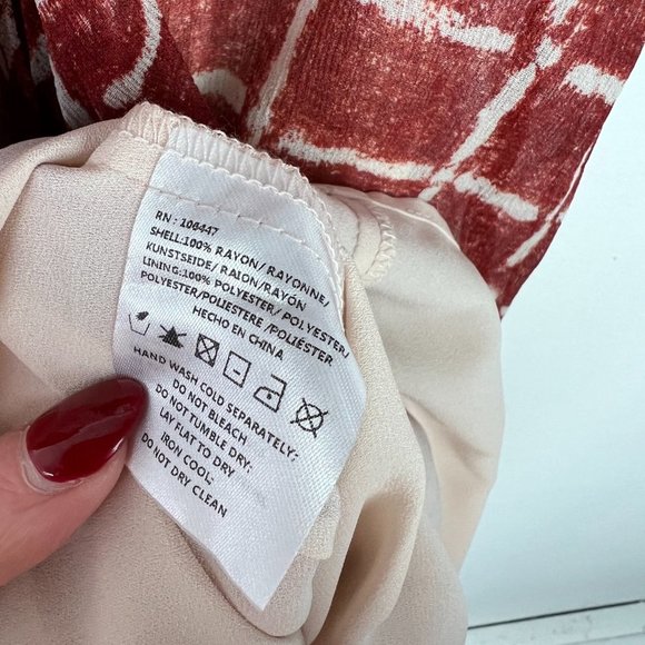 NWT Anthropologie Hiche Emery Ruffled Dress Shift Size Small S NEW N2109 - Picture 9 of 13